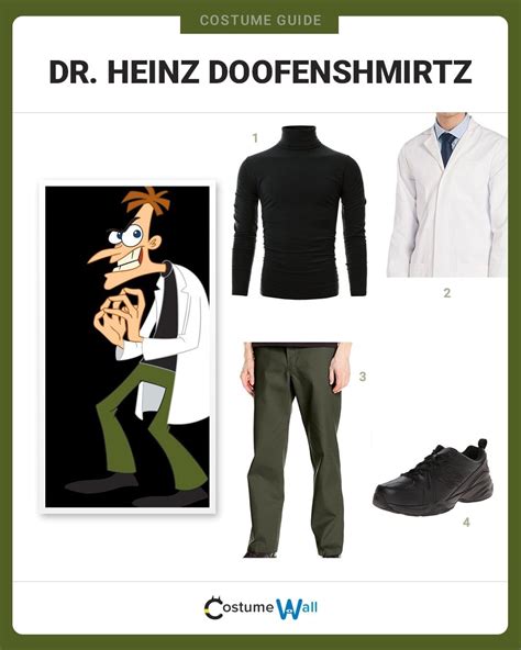 Dress like Dr. Heinz Doofenshmirtz Costume 